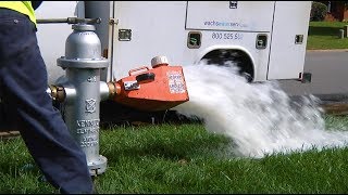 Hydrant Flushing Process [upl. by Antony]