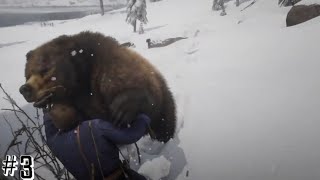 ¡Peleamos con un Oso Sale mal  Red Dead Redemption 2 3 [upl. by Audris175]