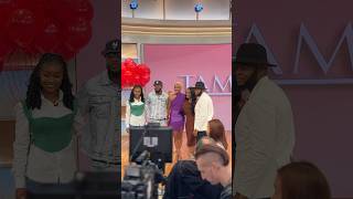 Behind the scenes of The Tamron Hall Show 🎥🤩 poptheballoon mikeandkhe arletteamuli lovemikhe [upl. by Kennard245]