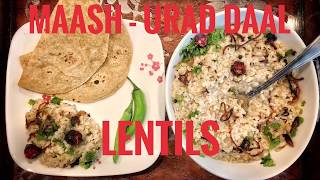 Lentils  Maash  Urad Daal  Instant Pot [upl. by Nywloc]