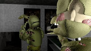 Springtrap Encounters Hes Furture Self [upl. by Seto]