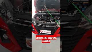 Proses Fuel Injector Cleanerservicemobil chemical bengkelmobil generalservice [upl. by Enaamuj727]