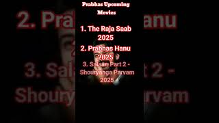 Prabhas Movies Upcoming 2025 bollywoodmovie southindianmovie dubbed prabhas [upl. by Tnerual722]