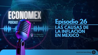 Episodio 26 Las Causas de la Inflación en México 🇲🇽💸  Economía Inflación pesomexicano [upl. by Enner]