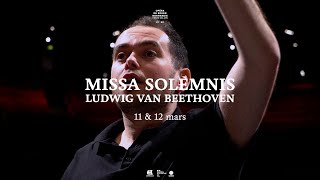 TEASER – MISSA SOLEMNIS – Ben Glassberg accentus [upl. by Niliram]