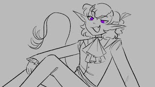 I Can’t Decide Villain Ranboo AU Dream SMP Animatic [upl. by Anauqes]