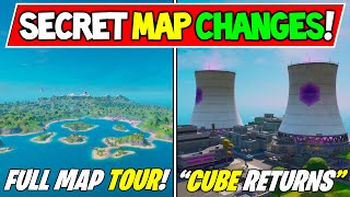 Fortnite All NEW Chapter 2 Map Changes Secret Map Changes WEEK 1 [upl. by Ajiak]