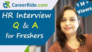 HR Interview Question and Answers for Freshers [upl. by Refiffej]