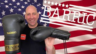 Barric Boxing Vintage Gold GLOVES REVIEW [upl. by Ellennoj972]