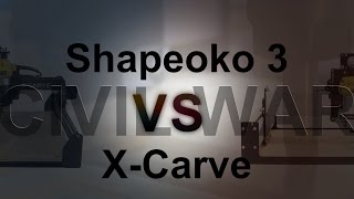 Shapeoko 3 vs XCarve [upl. by Euqinimod]