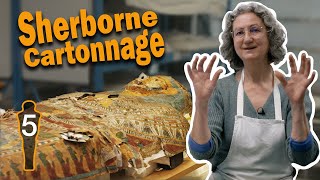 Conserving the Sherborne Cartonnage  Episode 5 [upl. by Nnylakcaj]