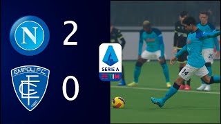 Napoli 20 Empoli Highlights Serie A PES 2021 Virtuared V5 [upl. by Aihseyk576]