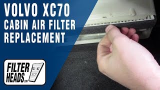 How to Replace Cabin Air Filter 2004 Volvo XC70 [upl. by Ellenahs]