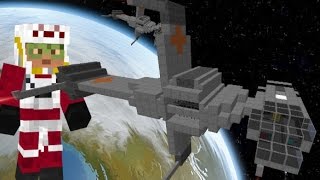 Star WarsquotBwing starfighterquot in Minecraft [upl. by Atniuqal]