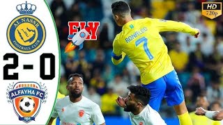 Al Nassr Vs Al FeihaExtended Highlights Ronaldo Goal🇵🇹🐐fypシ [upl. by Yvonne]