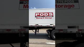 PODS PODS PODS PODS transportation semitruck truckin movingandstorage music [upl. by Hoehne837]