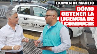 Examen para obtener licencia de conducir  Informe  Matías Antico  TN Autos [upl. by Zola]