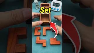 Set all wooden blocks in box mini wood toywood working art skillshand craft ideas shorts [upl. by Yeliah673]