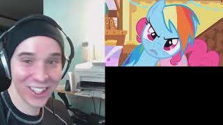 Charmx Reupload Reacting to My Little Pony  Friendship is Gic  Pinkie Pie tlt uolliaC [upl. by Gorden969]