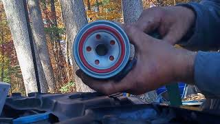 oil filter removal hack [upl. by Lemuel]