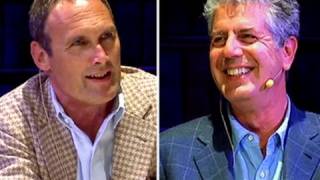 Anthony Bourdain and A A Gill The Organic Debate [upl. by Odetta]