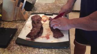 Rhinos Meals in a Minute  Steak Burrito [upl. by Delanos]