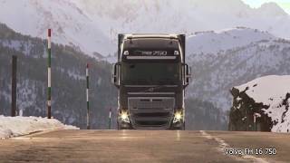 Volvo FH16 750 vs Scania S730 V8 [upl. by Einittirb]