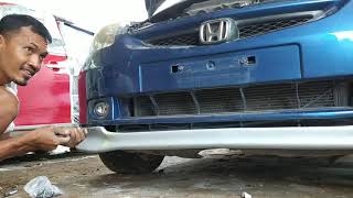 Cara Pasang BodyKit Jazz GD3 hasil joss [upl. by Mart665]