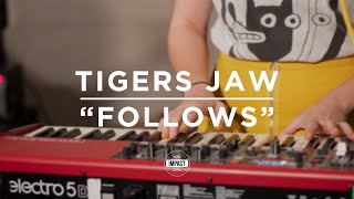 Tigers Jaw  quotFollowsquot Live  WDBM [upl. by Boiney]