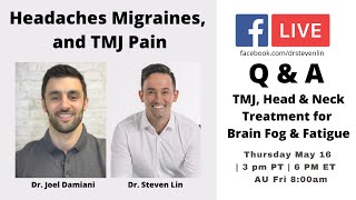 TMJ Treatment for BrainFog Fatigue amp Headaches [upl. by Sato]