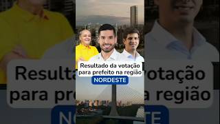 RESULTADO VOTAÇÃO GRANDES CIDADES DO NORDESTE [upl. by Inoliel685]