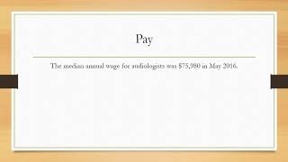 Audiologists Job Description and Salary Unbelievable [upl. by Nnahgem]