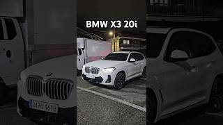 BMW X3 20i MSP 흰둥이 비오는 날 출고 bmw shorts x3 msport msp 출고 bmwtacar [upl. by Bax]