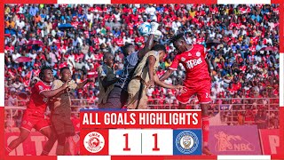 MAGOLI YOTE SIMBA SC 1 VS AZAM FC 1  NBC PREMIER LEAGUE 202324 [upl. by Bogoch]