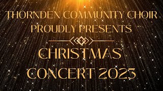 Thornden Community Choir Christmas Concert 2023 Promo [upl. by Ahseyn]