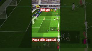 Rodrygo Super sub⚡🚀 speedup efootball efootball2024 fifa football pes pesmobile rodrygo cr7 [upl. by Rosena]