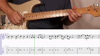 How to Play the Intro and Melody to Backside of Thirty by John Conlee on Guitar with TAB [upl. by Christalle]