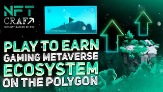 💎 NFTCRAFTGAME – NFT metauniverse powered by a chain of polygons  Dwarf games and RAD token mining [upl. by Nagiem]