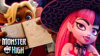 Monster High mystery unfolds at the library 📚  Monster High™ [upl. by Notaes]