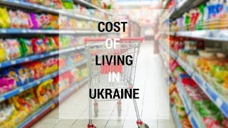 COST OF LIVING IN UKRAINE  INSPIRING MINDZ [upl. by Tawney]