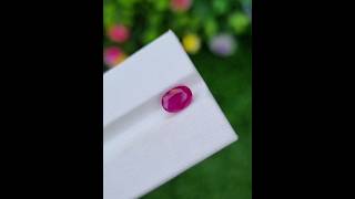 Ruby Stone Natural Loose Untreated Unheated Faceted From Afghanistan 244 ct [upl. by Zaller]