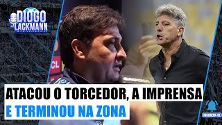 RENATO E GUERRA FORAM COVARDES  GRÃŠMIO NA ZONA DE REBAIXAMENTO [upl. by Annot409]