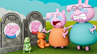 RIP Peppa Family  Sad Story  Peppa Pig Funny Animation [upl. by Royce]