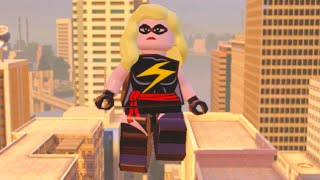 Lego Marvels Avengers How to Unlock Ms Marvel Carol Danvers in Washington DC [upl. by Yuma562]