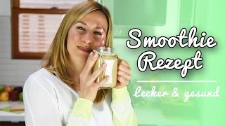 Gesunde Ernährung im Smoothie Glas  Fitness Rezept für Stoffwechsel Booster  VERONICAGERRITZENDE [upl. by Ecerehs]