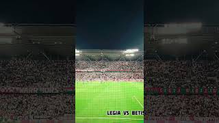 Legia vs Real Betis doping po golu na 10 [upl. by Yerffe]