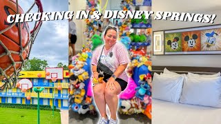 Checking into DISNEY’S ALL STAR SPORTS RESORT Whats NEW in WORLD OF DISNEY amp More [upl. by Evangelina]