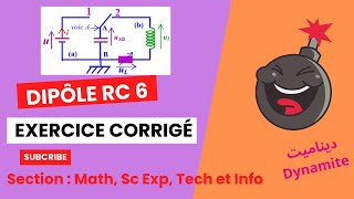 dipôle RC 6  Exercice corrigé [upl. by Ribble]