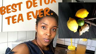 Lemon water  Flat Tummy Tea  Detox tea [upl. by Eelrak575]