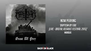 Marduk  Baptism By Fire Live  Brutal Assault Festival 2015 [upl. by Vasyuta]